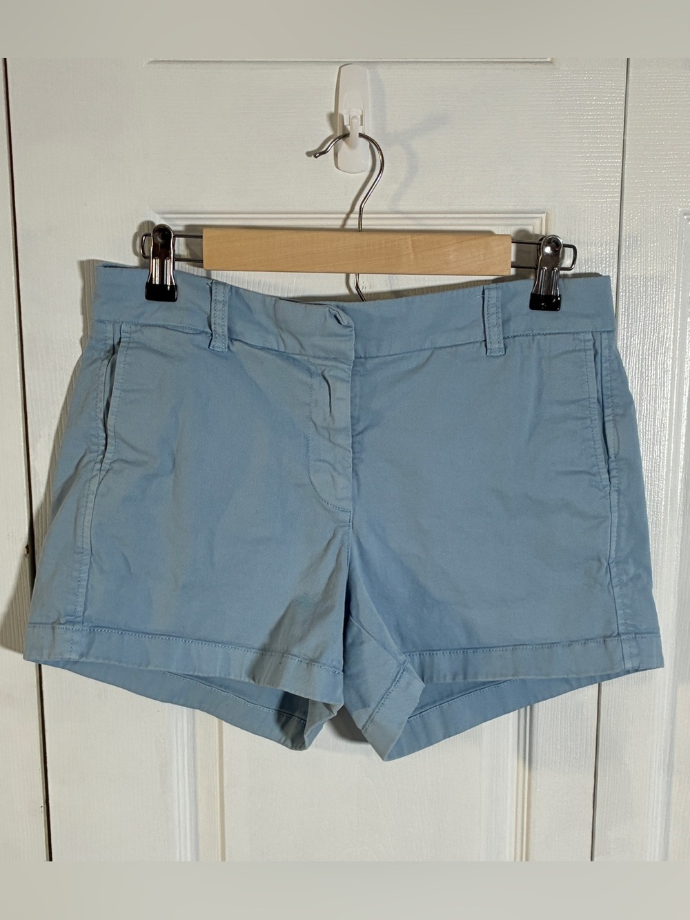 J.Crew Re-Imagined Chino Shorts Light Blue Size 6